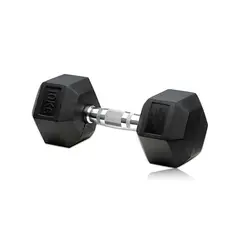 SPORT FITNESS - KIT DE MANCUERNAS HEXAGONAL ENCAUCHETADAS 20KG