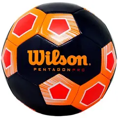 WILSON - Balon De Fútbol Tribute Pentagon Pro 05 Naranja