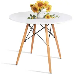 MOBLIHOUSE - Mesa Comedor Milano Blanca 80 X 80cm