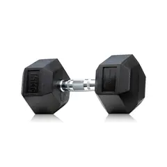 SPORT FITNESS - KIT DE MANCUERNAS HEXAGONAL ENCAUCHETADAS 30KG