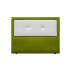 MAGIC CLASS - CABECERO JINGLE DE PISO90X120 MICROFIBRA VERDE