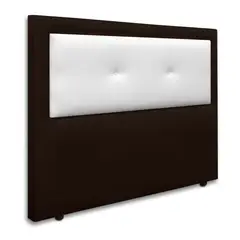 MAGIC CLASS - CABECERO JINGLE DE PISO100X120 MICROFIBRA CAFÉ