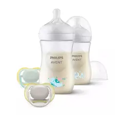 PHILIPS - Set De Tetero Regalo Natural 3.0 Decorado 9Oz