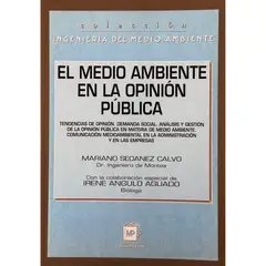 GENERICO - El Medio Ambiente En La Opinión Publica