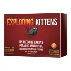 ASMODEE - Juego de Mesa Exploding Kittens