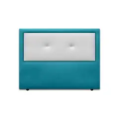 MAGIC CLASS - CABECERO JINGLE DE PISO160X120 ECOCUERO AZUL