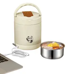 GENERICO - Lonchera Fiambrera Eléctrica Calentadora Usb De Comida