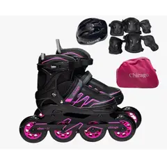 CHICAGO - Patines Semiprofesionales Fucsia
