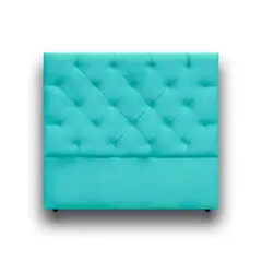 MAGIC CLASS - CABECERO LONDON DE PISO120X120 ECOCUERO AZUL