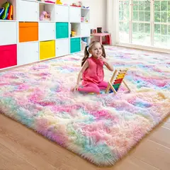 HOME - Alfombras Tapete Peludo para la sala 200 X 150cm Decoracion Hogar