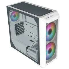 COOLER MASTER - Caja E-ATX HAF 500 ARGB (Blanco)