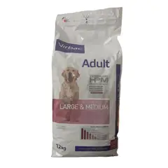 VIRBAC - HPM ADULT LARGE & MEDIUM 12 KG
