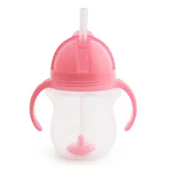 MUNCHKIN - Vaso Pitillo Antiderrame 7 Onz Con Asa Para Bebe