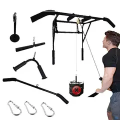 GENERICO - Barra Multifuncional Profesional Ejercicios Biceps Triceps Espalda Polea