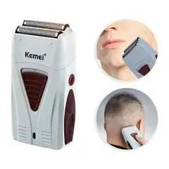 KEMEI - Maquina para afeitar Km-3382 Blanca Lo mas vendido