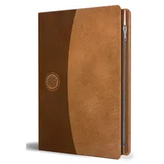 GENERICO - Santa Biblia Rvr 1960.Piel Canela Cremallera
