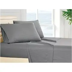 FAMILY HOME - Juego de Sabana Doble Sueños-Suaves Gris