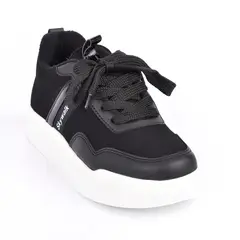 PRICE SHOES - Tenis Moda Mujeres 822534NEGRO