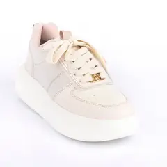 PRICE SHOES - Tenis Moda Mujeres 822562BEIGE