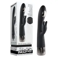 EVOLVED - Vibrador doble estimulacion Frio-Calor