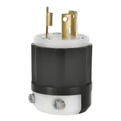 LEVITON - Clavija 2611 Industrial Media Vuelta 30 Amperios
