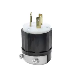 LEVITON - Clavija 2621 Industrial Media Vuelta 30 Amperios