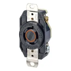 LEVITON - Tomacorriente Incrustar 20 A, 125/250 V, 3 P + T