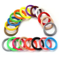 GENERICO - Filamento Lapiz 3d Pen Pla 60m 12colors