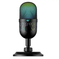 HAVIT - Microfono Gamer De Mesa Gk52 Rgb