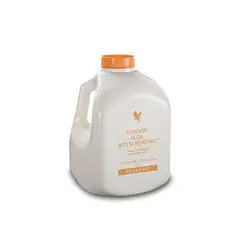 FOREVER LIVING PRODUCTS - ALOE VERA BITS'N PEACHES ( SÁBILA Y MELOCOTÓN ) 1 LITRO