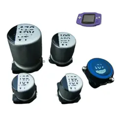 GENERICO - Set Condensador Capacitor para Nintendo Gameboy Advance GBA.