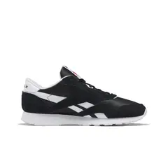 REEBOK - Tenis Hombre Classic Nylon - Negro-Blanco