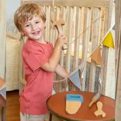 SUPI KIDS FURNITURE - SUPI TOOL KIT HERRAMIENTAS COLOR MADERA