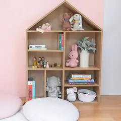 SUPI KIDS FURNITURE - HOUSE SHELF CASA REPISA COLOR MADERA