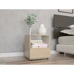 RTA DESIGN - Mesa de noche camel x 1 und rta muebles mrb 3761 - rovere