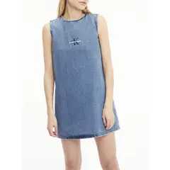 CALVIN KLEIN - Vestido De Jean Sin Mangas Para Mujer