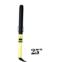 ALIZZ - Pinza Curling 25mm 450°F Con Recubrimiento Ceramico