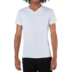 MANPOTSHERD - Camiseta Básica Hombre Blanca