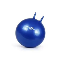 SPORT FITNESS - BALÓN FITNESS CON AGARRES - AZUL