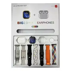 GENERICO - Reloj inteligente smart watch + audifonos + 7 pulsos I20