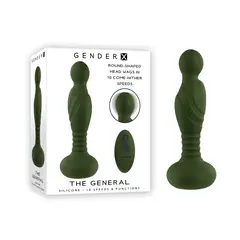 GENERICO - Plug Anal Vibrador Estimulador Flexible Gender X