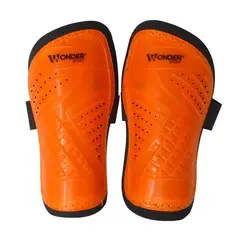GENERICO - Canillera Espinillera Para Futbol Naranja