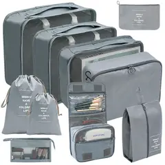 ONE PIXEL - Organizador De Equipaje Para Maleta Kit X10 Bolsas ONEPIXEL