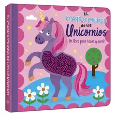 LEXUS - Libro Sensorial Mundo Unicornios Tocar Y Sentir Niñas Niños