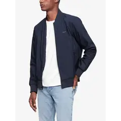 CALVIN KLEIN - Chaqueta Azul Con Cierre Para Hombre