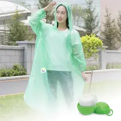 COMPRALOENCASA COM - Impermeable Capa x3 Desechable + Llavero ECO-Amigable CENC-038