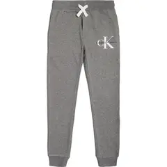 CALVIN KLEIN - Joggers Gris Con Logo Para Niño