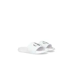 CALVIN KLEIN - Sandalias Con Logo Niño Blanco