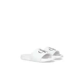 CALVIN KLEIN - Sandalias Con Logo Niño Blanco