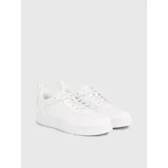 CALVIN KLEIN - Tenis Blanco Con Logo Tonal